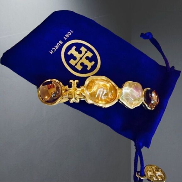 TORY BURCH KIRA HAIR BARRETTE - Picture 1 of 6